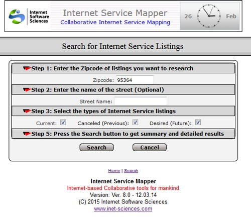 InternetServiceMapper